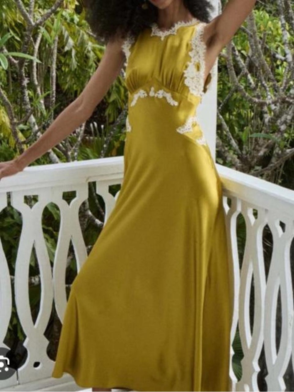 Doen Odelina Dress in Oakmoss